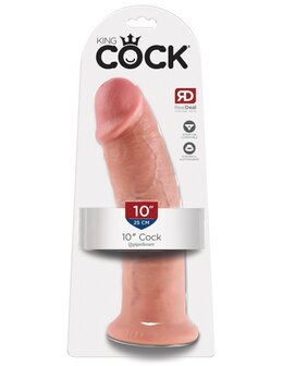 Pipedream - King Cock - Dildo - 25,5 cm - Lichte Huidskleur