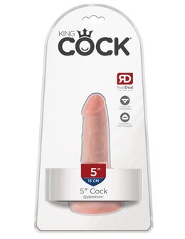 Pipedream - King Cock - Dildo - 12,5 cm - Lichte Huidskleur