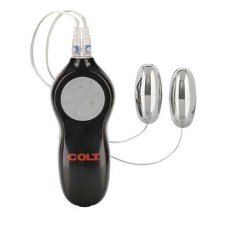 Colt - Twin Turbo Bullet - Dubbele Bullet Vibrator - Zilver