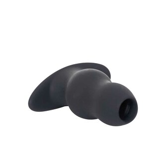 Brutus - Buttplug - Holle Buttplug - Ergo Bum - Silicone Tunnel Plug - Zwart - Maat XXL