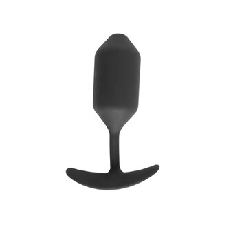 Brutus -  Anker Buttplug van Siliconen - Zwart - Diameter 38 mm