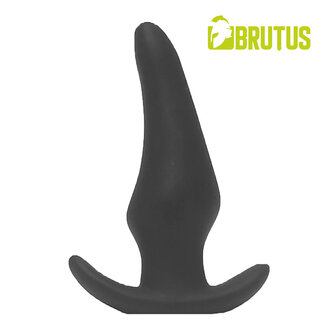 Brutus - Bum Buddy - Hercules - Anaal Dildo - Anker Buttplug - Siliconen - Zwart - Maat XL