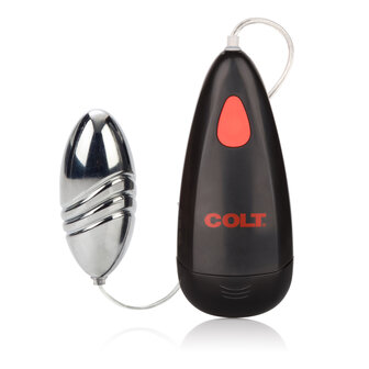 Colt - Waterproof Turbo Vibrerend Eitje - Zilver