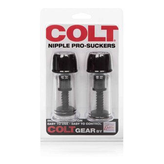 Colt - Nipple Pro-Suckers - Tepelzuigers - Zwart