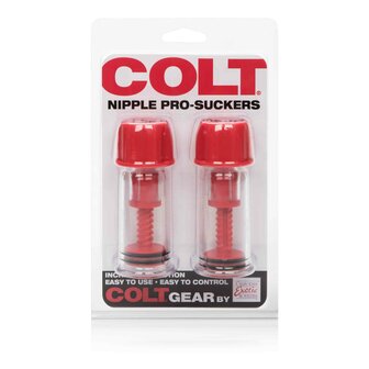 Colt - Nipple Pro-Suckers - Tepelzuigers - Rood