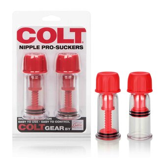 Colt - Nipple Pro-Suckers - Tepelzuigers - Rood