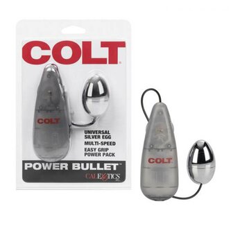 Colt - Multi-Speed Power Pak Egg - Vibrerend Eitje - Zilver