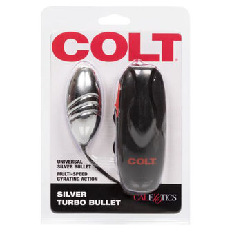 Colt - Turbo Bullet - Vibrerend Eitje - Zilver