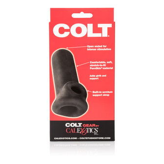 Colt - Slammer - Verdikkende Rekbare  Penis Sleeve - Zwart