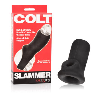 Colt - Slammer - Verdikkende Rekbare  Penis Sleeve - Zwart