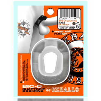 Oxballs - Big-D Shaft Grip Cockring - Wit