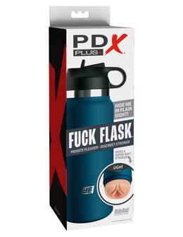 Pipedream - PDX Plus Fuck Flask Private Pleaser Discreet Stroker- Lichte Huidskleur