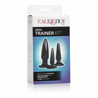 Calexotics - Anal Trainer Kit - Buttplug Set - Zwart