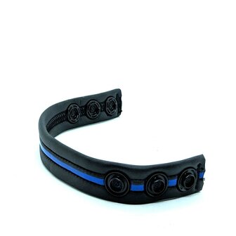 665 - Ball Strap - Cockring - Neoprene Racer Gun Strap - Blauw