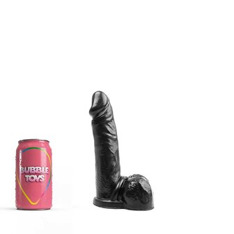 Bubble Toys - Tarzan - Dildo - Zwart - Medium