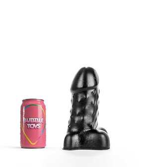 Bubble Toys - Mousse - Anaal Dildo - Zwart - Medium