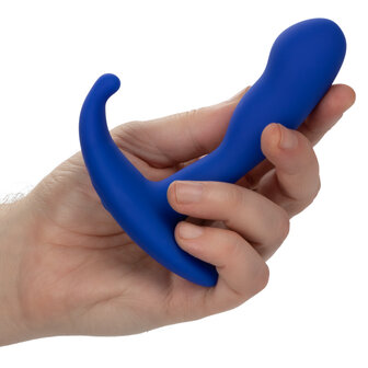 Calexotics - Admiral Advanced Curved Probe - Vibrerende Buttplug - Blauw