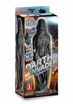 Icon - Darth Invader Dildo - 35 x 7,5 cm - Zwart