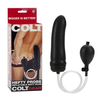 Colt - Hefty Probe - Opblaasbare Dildo - Zwart