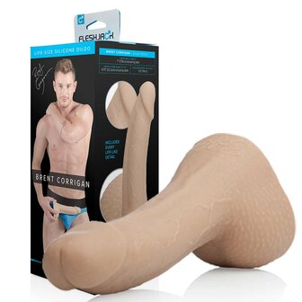 Fleshjack - Dildo - Brent Corrigan - Lichte Huidskleur