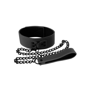 Pipedream - Renegade Bondage - Collar - PVC - Zwart