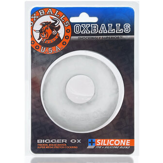 Oxballs - Bigger Ox Cockring - Transparant Ice