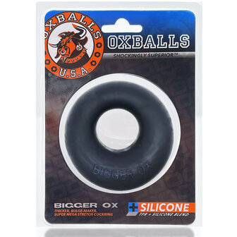 Oxballs - Bigger Ox Cockring - Zwart Ice