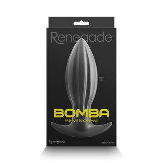 Pipedream - Renegade - Bomba - Siliconen Buttplug - Maat M