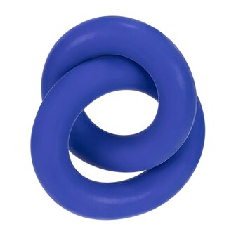 H&uuml;nkyjunk -  Duo-Linked - Cock &amp; Ball Ringen - Blauw