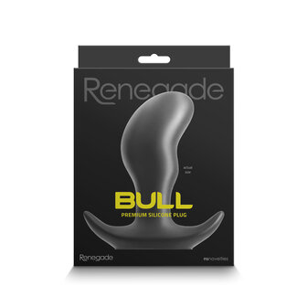 Pipedream - Renegade - Bull - Anatomisch Gevormde buttplug - Siliconen - Maat S