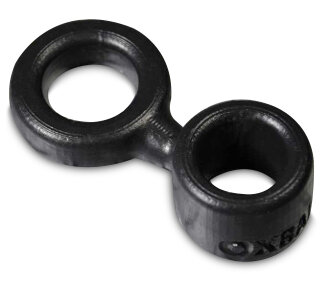 Oxballs - Low-Ball - Cockring met Ballstretcher - Zwart