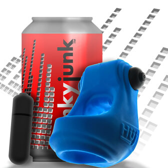 H&uuml;nkyjunk - Revsling - Vibrerende Cocksling - Blauw