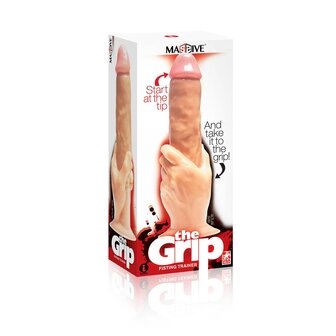 Icon - Massive - The Grip - Cock-In-Hand Dildo - 32 x 5,8 cm - Lichte Huidskleur