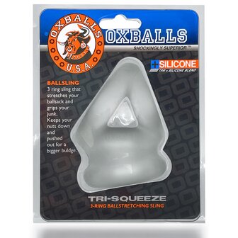 Oxballs - Tri-Squeeze - Cocksling - Ice Transparant