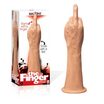 Icon - The Finger Fister Dildo - Lichte Huidskleur