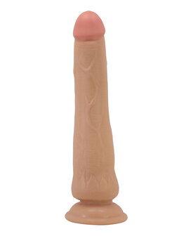 Pretty Love - Tiemeyer - Realistische Sliding Skin Dildo - 25 cm - Lichte Huidskleur