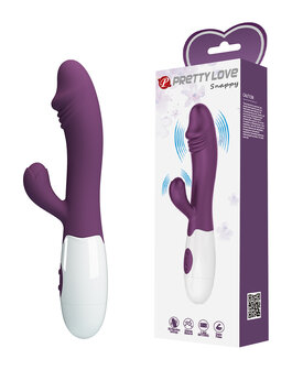 Pretty Love - Snappy - G-Spot Rabbit Vibrator - Paars