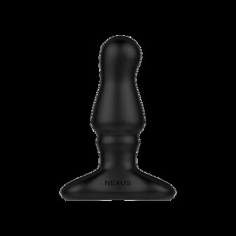 Nexus - Bolster - Vibrerende Opblaasbare Buttplug - Zwart