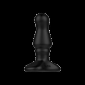 Nexus - Bolster - Vibrerende Opblaasbare Buttplug - Zwart