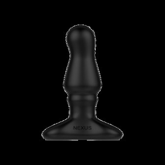 Nexus - Bolster - Vibrerende Opblaasbare Buttplug - Zwart