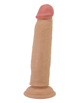 Pretty Love - Keon - Realistische Sliding Skin Dildo - 21,4 cm - Lichte Huidskleur