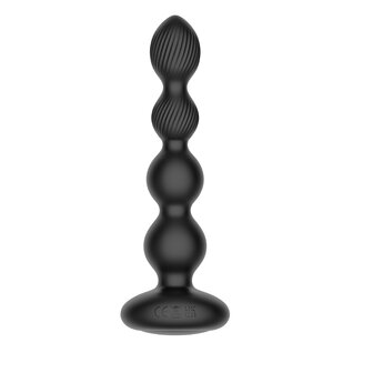 Nexus - Tornado - Roterende Kralen Vibrator - Zwart