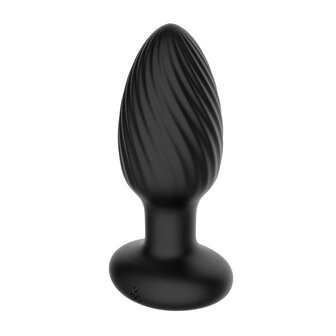 Nexus - Tornado - Kleine Vibrerende Buttplug - Zwart