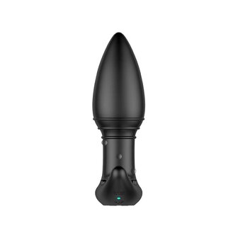 Nexus - B-Stroker - Masserende Buttplug met Strelende Nopjes voor Perineum - Zwart