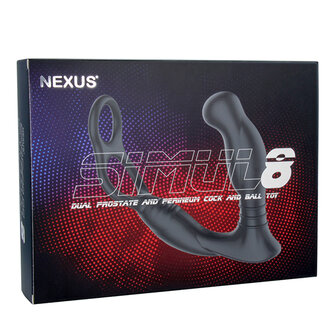 Nexus - Simul8 - Dubbele Anale &amp; Perineum Vibrator