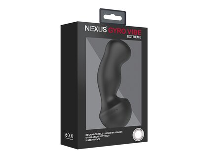 Nexus - Gyro Vibe Extreme - Vibrerende Dildo - Zwart