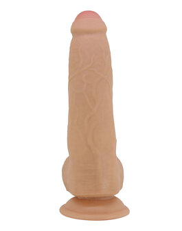 Pretty Love - Draco - Realistische Sliding Skin Dildo - 23,3 cm - Lichte Huidskleur