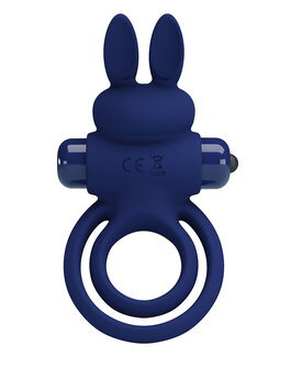 Pretty Love - Darey - Rabbit Cockring - Donkerblauw