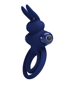 Pretty Love - Darey - Rabbit Cockring - Donkerblauw