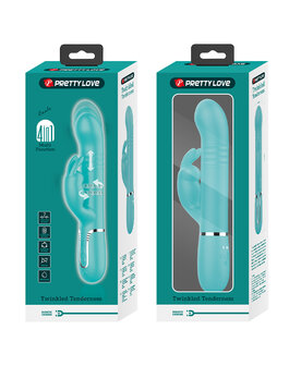 Pretty Love - Coale - Rabbit Vibrator - Turquoise